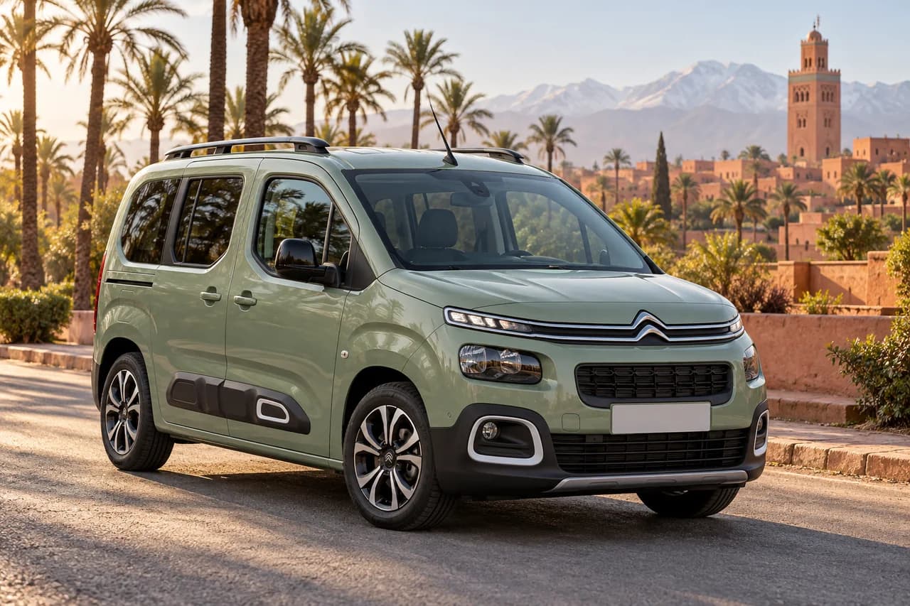 Illustration temporaire inspirée du modèle Citroën Berlingo