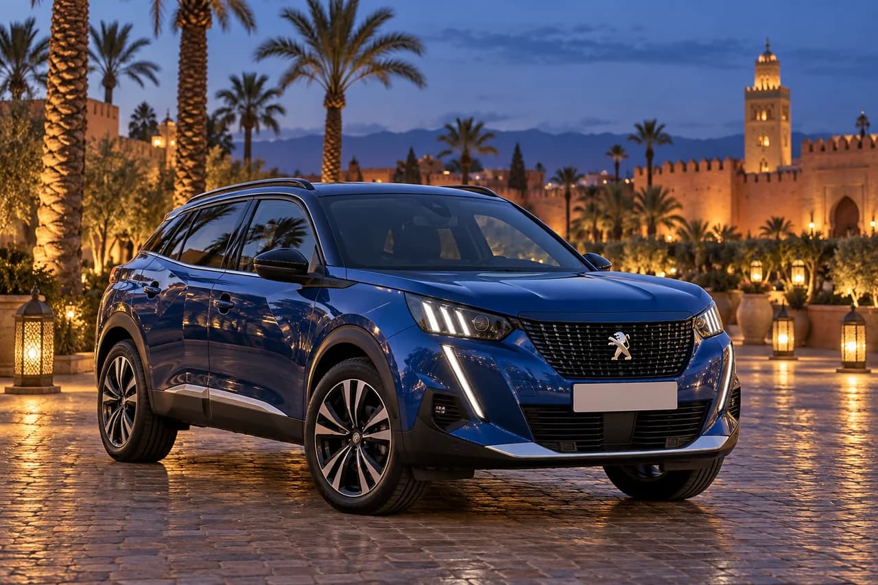 Illustration temporaire inspirée du modèle Peugeot 2008