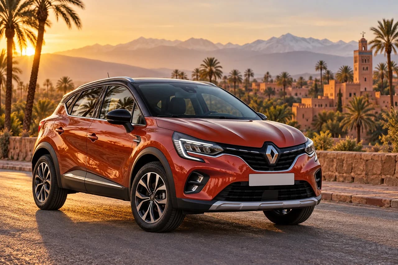 Illustration temporaire inspirée du modèle Renault Captur